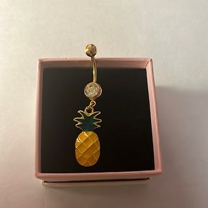 Pineapple Belly Button Ring